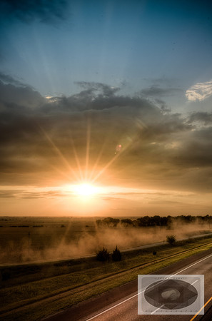 Dust At Sunset