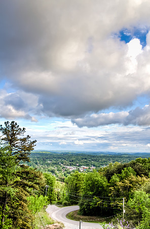 Scenic Drive Over A Lookout