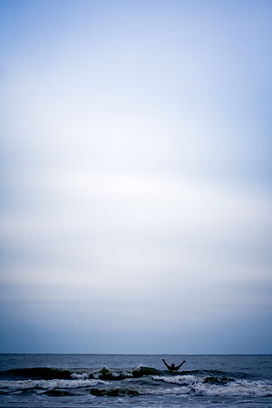 Ocean Waves and Sky