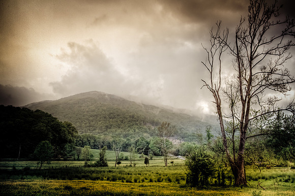 Mist Covered Mountains